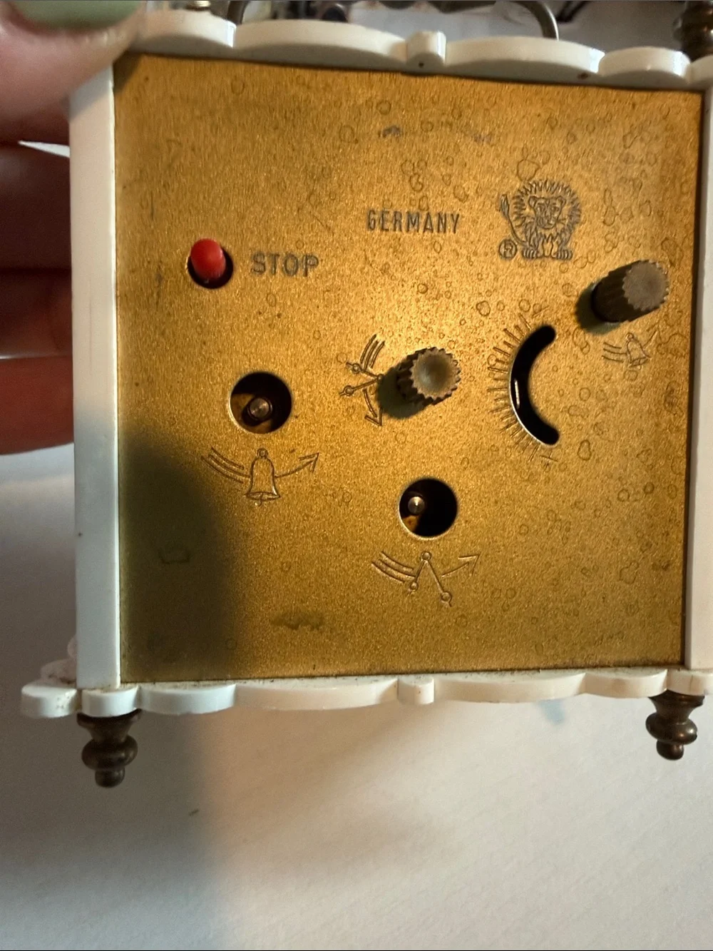 Vintage 1970’s Jerger Alarm Clock RARE